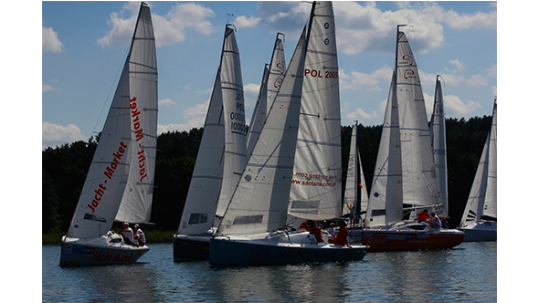 Upalne i bezwietrzne Regaty o Puchar Prezydenta Olsztyna