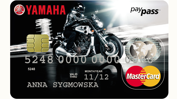 Karta Yamaha MasterCard